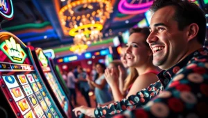 Menghadirkan slot gacor saat pemain meraih kemenangan dengan penuh semangat di kasino.