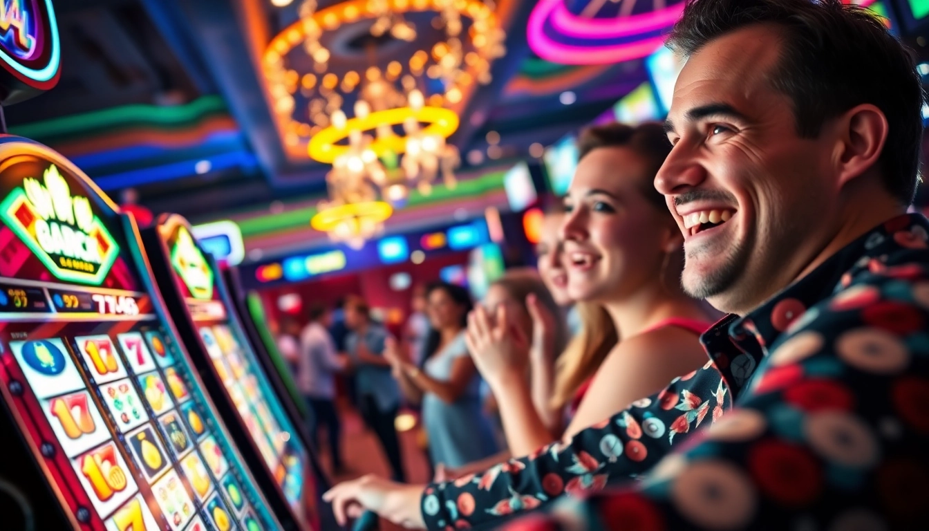 Menghadirkan slot gacor saat pemain meraih kemenangan dengan penuh semangat di kasino.