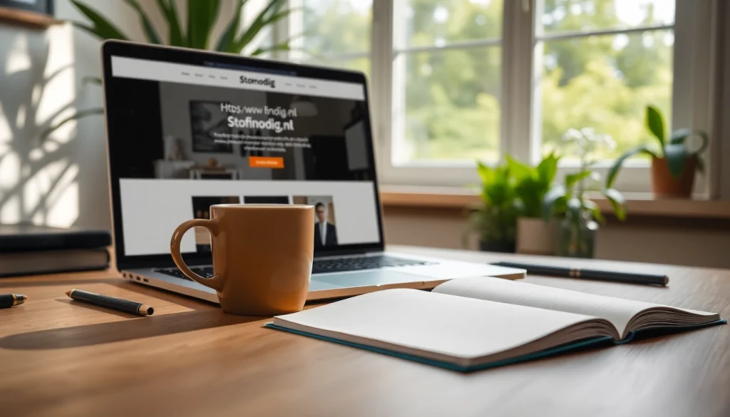 Verken de professionele werkruimte van https://www.stofnodig.nl met moderne apparatuur en een serene sfeer.