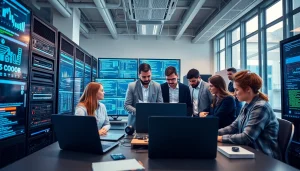 Managed IT Services Tampa professionals collaborating with advanced technology.