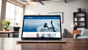 Enhance your online presence with https://www.lawfirmswebsitedesign.com showcasing a professional law firm website design.