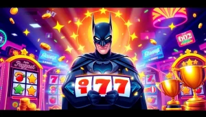 Putar batman138 slot dan raih kemenangan tinggi dengan simbol beruntung di layar penuh warna.