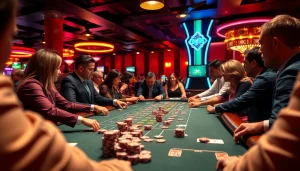 Experience thrilling gaming at https://casinodeets.com with vibrant casino atmosphere.