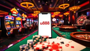 Experience the excitement of gambling with the intuitive u888 app and vibrant casino elements.