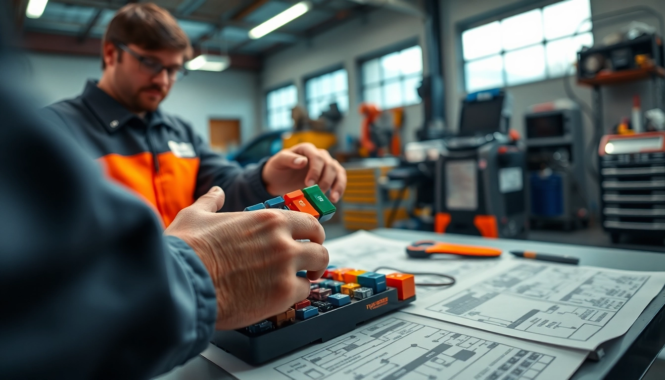 Sprawdzenie schematów bezpieczników na stronie https://bezpieczniki24.pl przez specjalistę motoryzacyjnego.