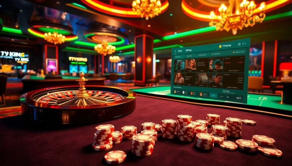 Experience thrilling gameplay at 79king with vibrant casino visuals and dynamic betting options.