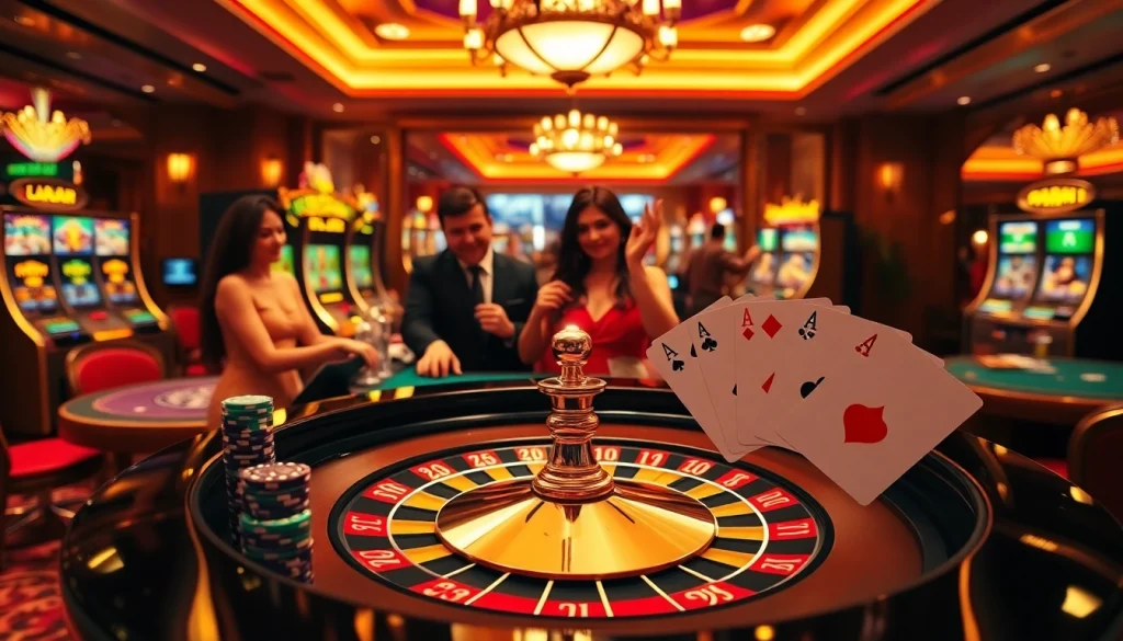 Players enjoying a lively game at the casino table on https://gg88.wales/ showcasing thrilling gambling action.