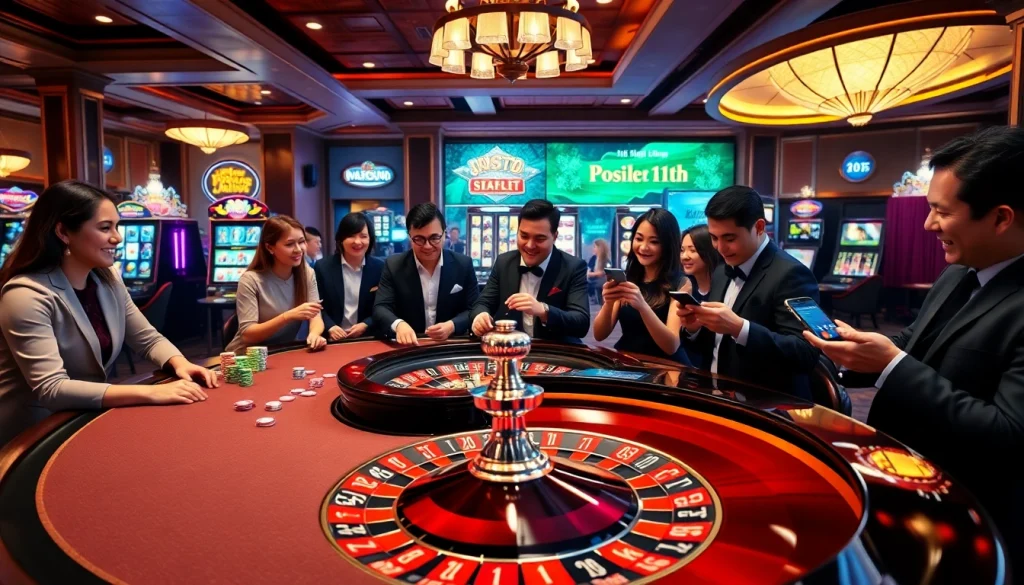 Experience thrilling gameplay at https://67bett.com.br with vibrant casino visuals, poker chips, and excitement.