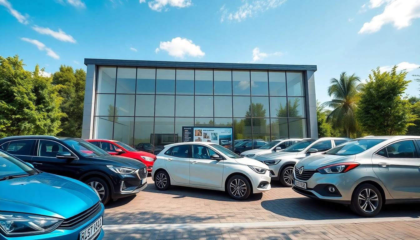 Rent a car in Chisinau at a modern rental facility with diverse vehicles.