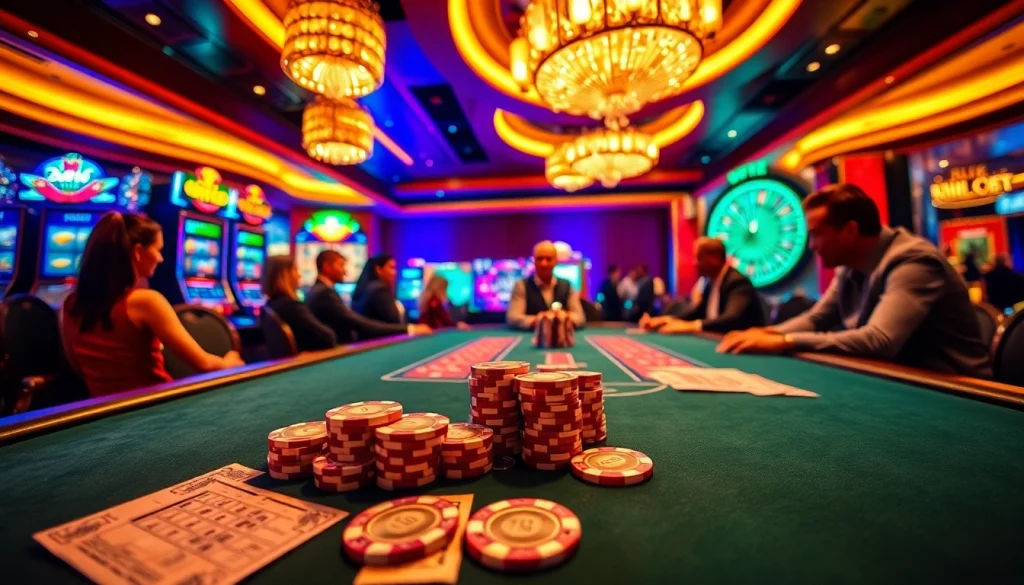 Experience thrilling gameplay at mm88.london with a luxurious casino atmosphere and exciting poker action.