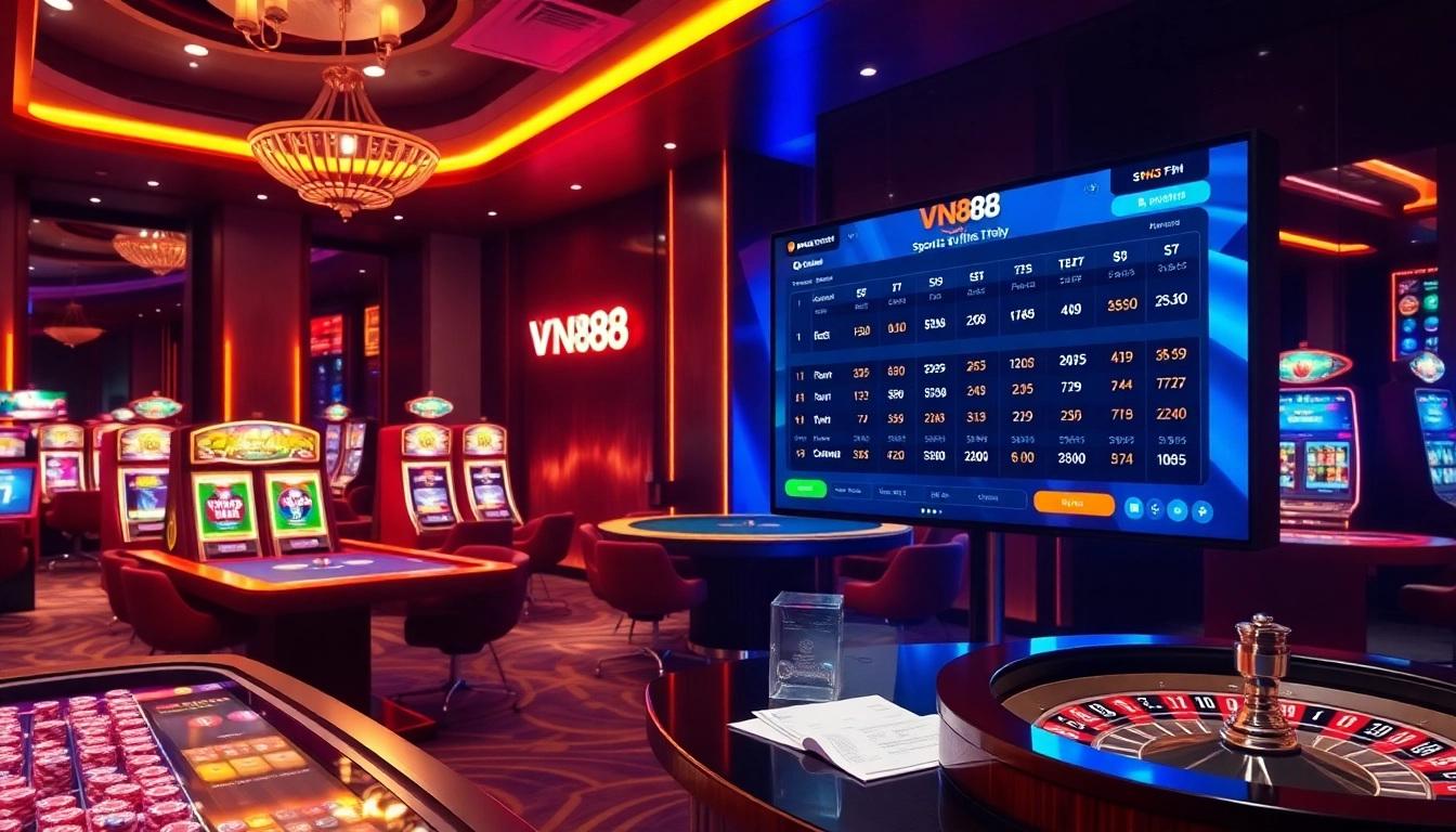 Engage with VN88's vibrant online casino featuring exciting games and sleek betting options.