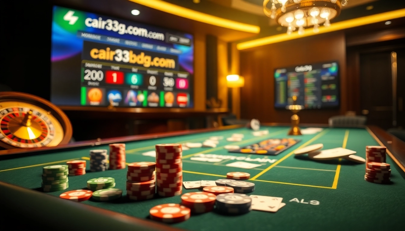 Experience the thrill of winning at cair33bdg.com with exciting casino games and betting options.