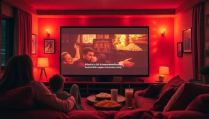 Experience movies online with engaging home settings and Romanian subtitles.