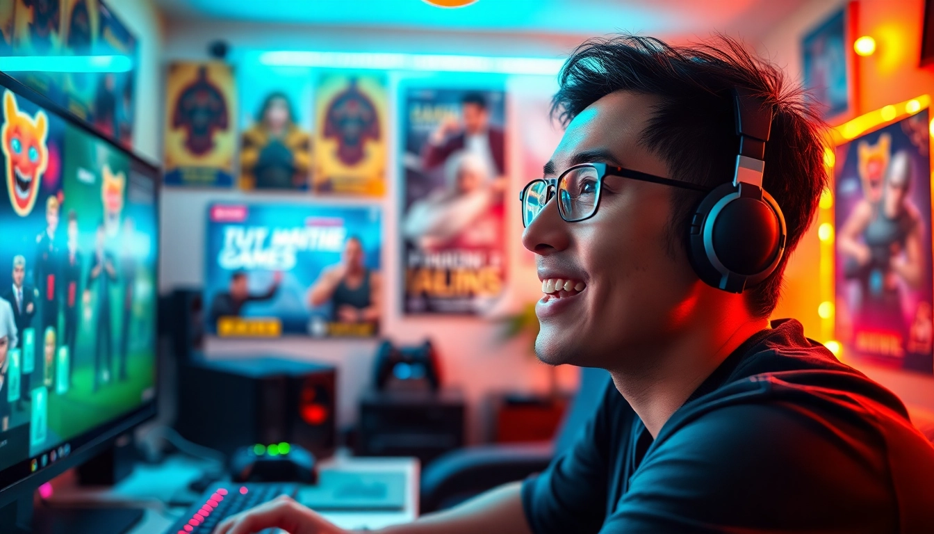 Pemain terlibat dalam pengalaman permainan zoom188 dengan suasana yang ceria dan energik.