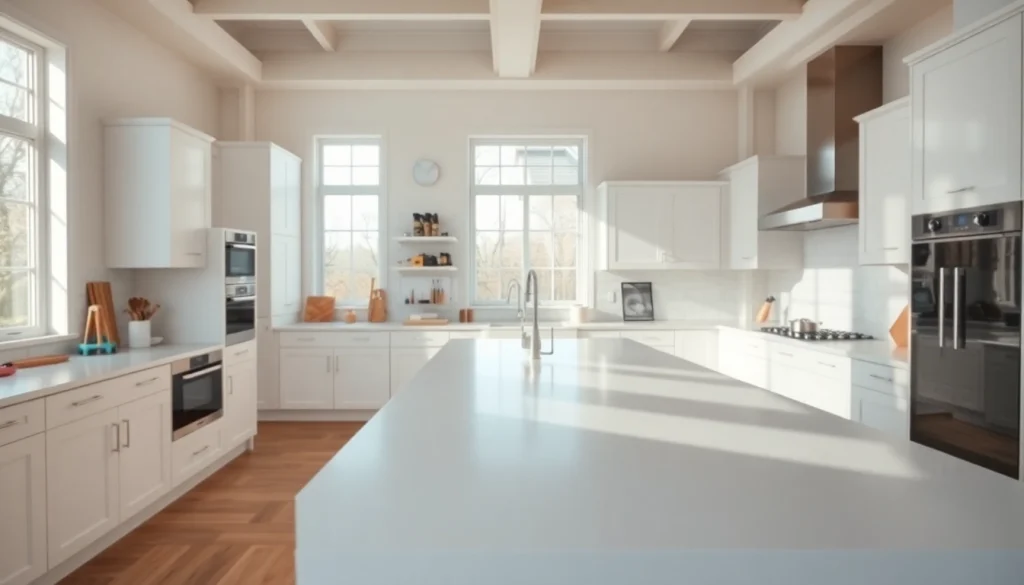 Transform a space with innovative Home renovation ideas in a beautifully designed kitchen.