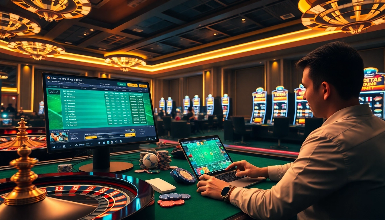Winning big at https://bl555.direct/ with a modern online casino experience featuring vibrant graphics and intense gameplay.
