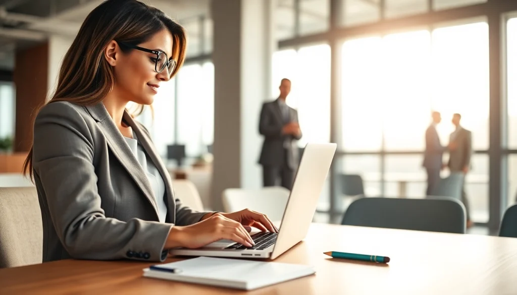 Engage with https://envisionbrandmarketing.com/contactus.html by scheduling your discovery call in a modern office.