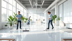Experience unmatched Office Cleaning Services Dubai through our dedicated team in a refreshed workspace.