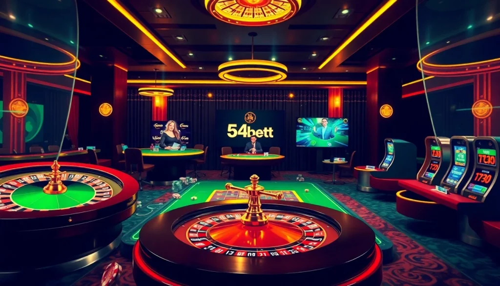 Experience the thrill of online gambling at https://54bett.com.br with vibrant casino games and immersive visuals.