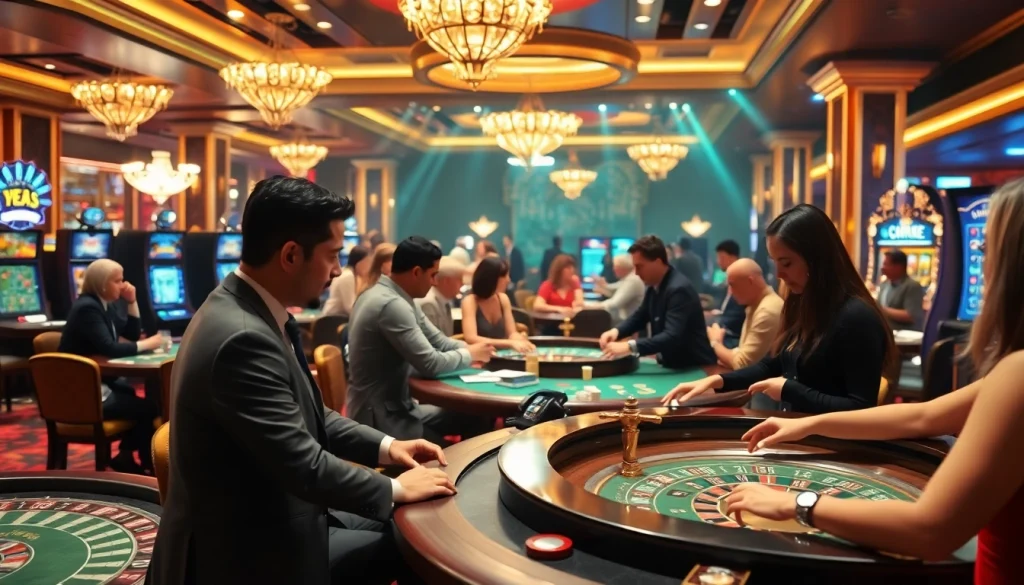 Players celebrate their wins at https://f168.ing/, enjoying an engaging casino atmosphere with diverse games.