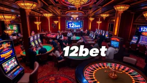Players enjoying thrilling games and betting at 12bet's vibrant online casino.