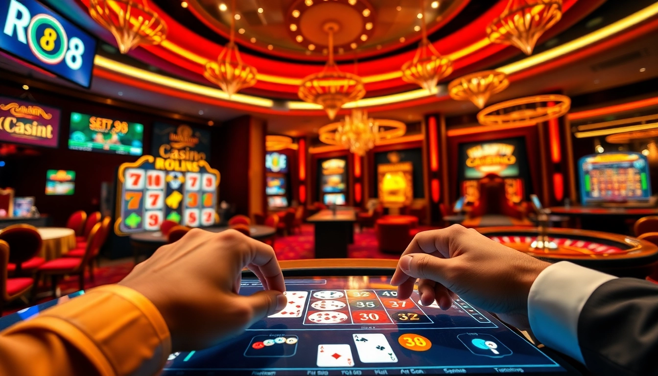 Experience thrilling gambling at RR88 with vibrant casino games and engaging interfaces.