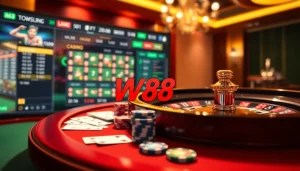Tận hưởng sự hồi hộp của casino thông qua liên kết W88 trên giao diện cá cược động.