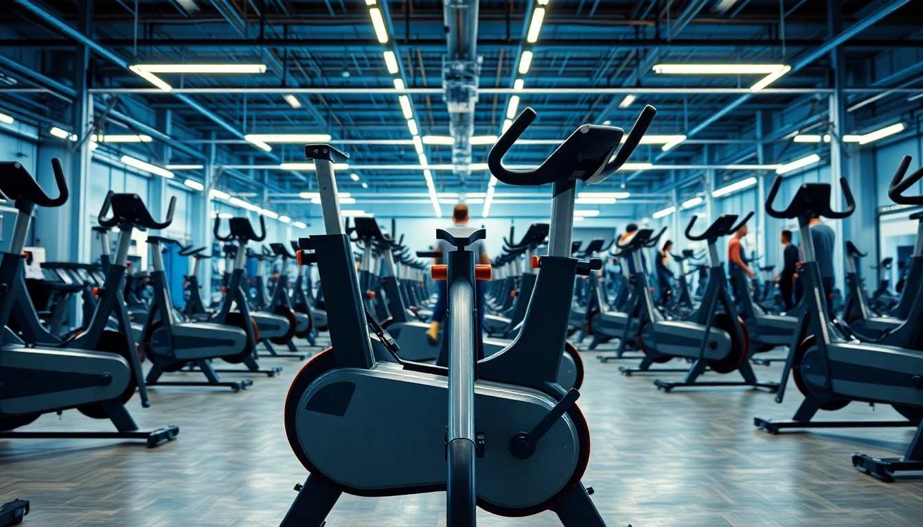 High-tech exercise bike manufacturing facility showcasing innovative designs and quality craftsmanship by an exercise bike manufacturer.