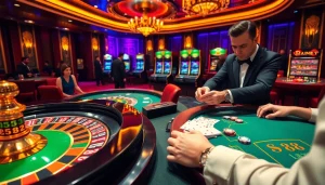 Experience the thrill of gambling at a luxurious casino, inspired by s8.com.