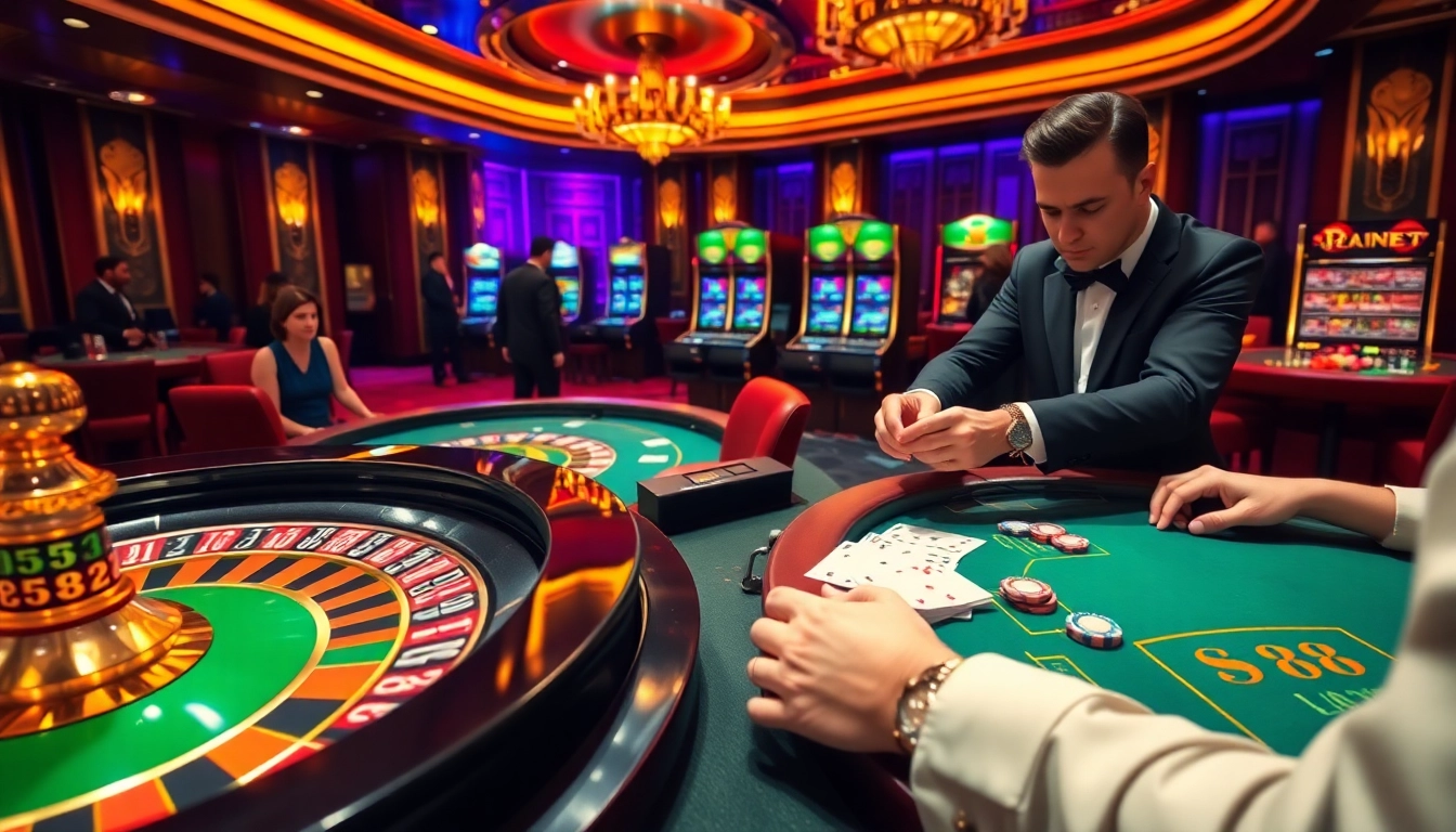 Experience the thrill of gambling at a luxurious casino, inspired by s8.com.