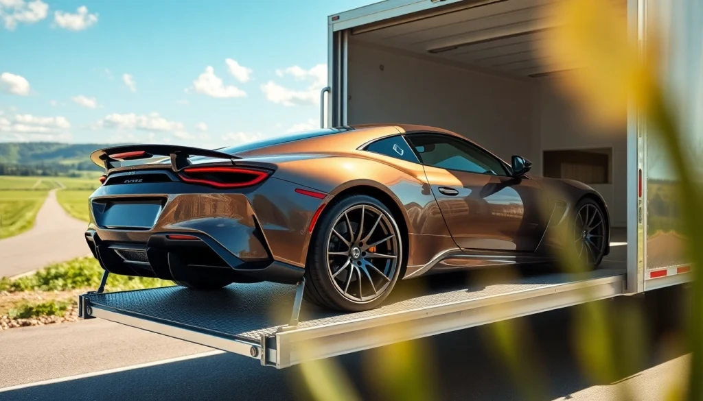 Transport luxury vehicle securely with https://luxuryautocarriers.com for quality service.