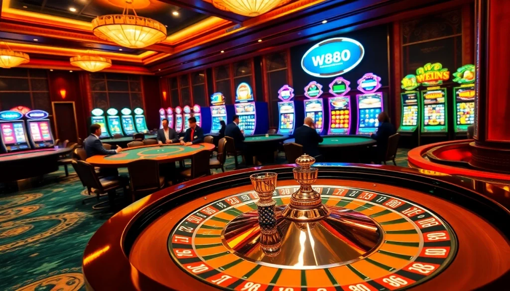 Experience the thrill of gaming with the latest w88 link mới nhất in an exciting casino environment.