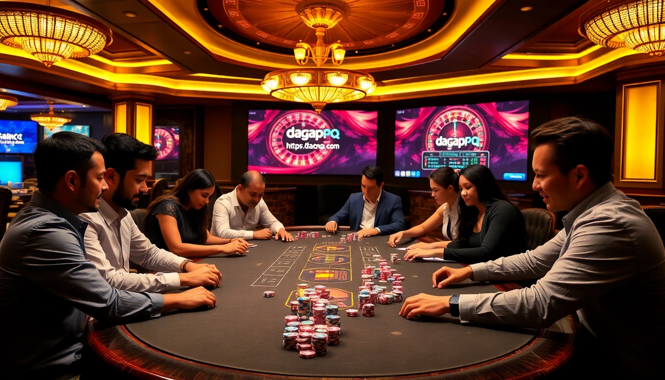 Engage with thrilling games at https://dagapq.com/ with a vibrant casino atmosphere and strategic poker play.