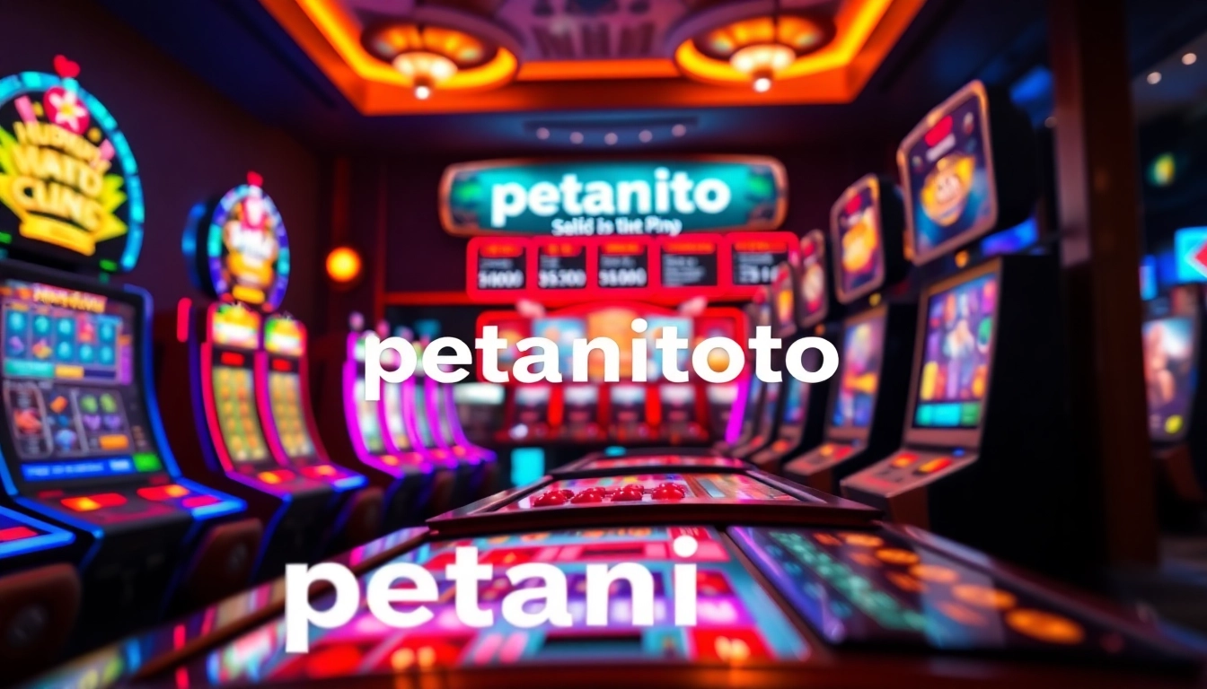 Menghasilkan kemenangan melalui permainan menarik di petanitoto dengan suasana ceria.