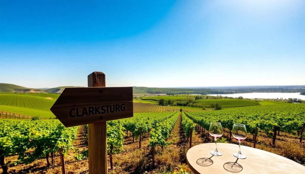 Experience the beauty of Clarksburg CA with vineyards and serene river views.