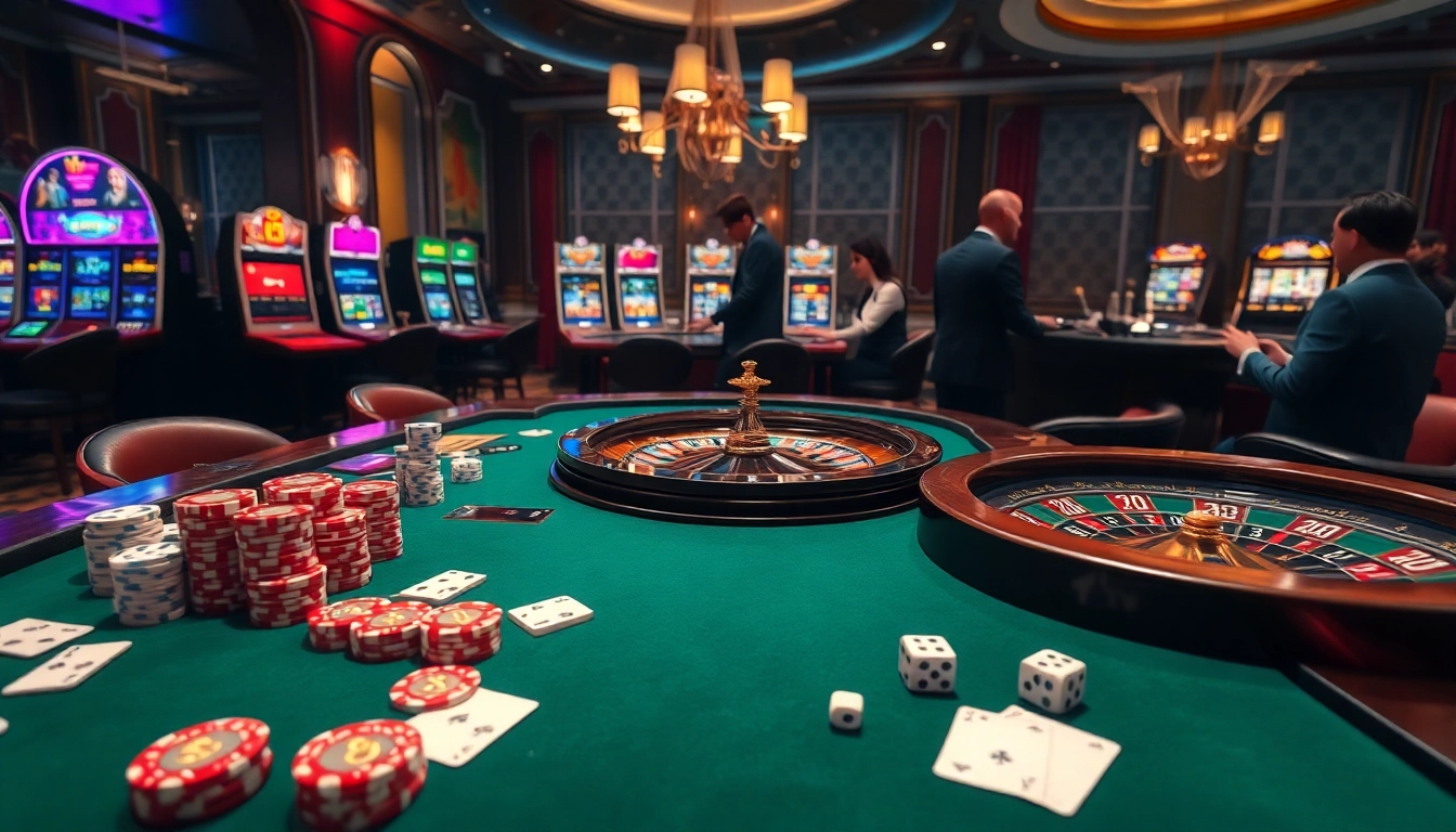 Experience the excitement at luck8 casino with vibrant poker games and luxurious slot machines.