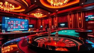 Players enjoy the excitement of games at EV88 casino, featuring roulette, poker, and slots.