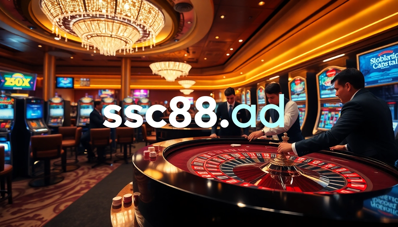 Experience the excitement at sc88.ad with vibrant casino action and thrilling gameplay.