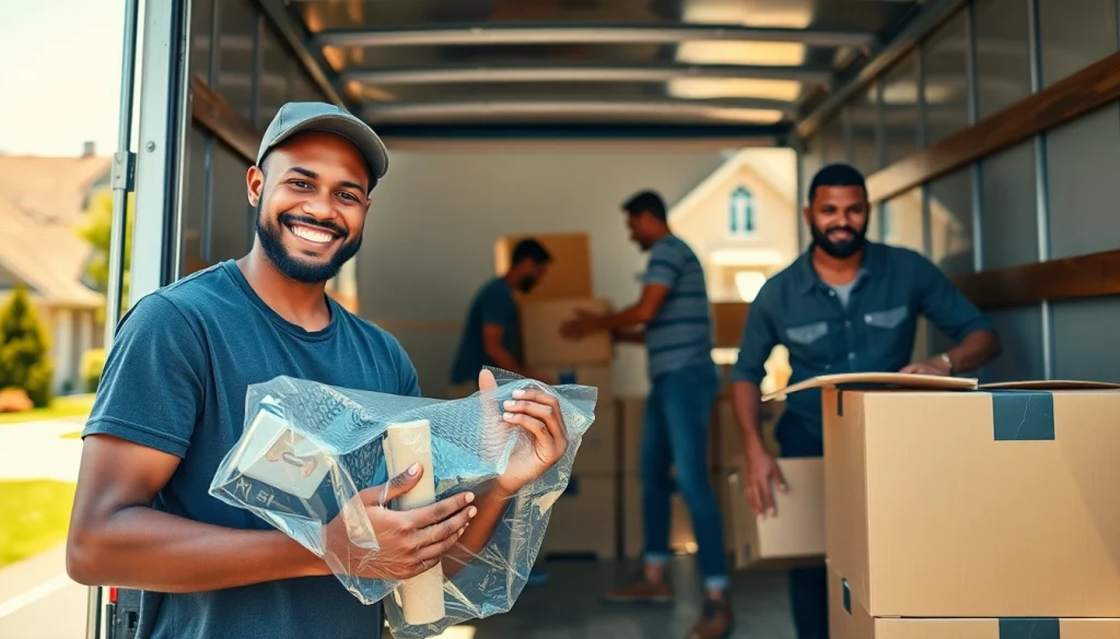 Moving companies edmonton team expertly packing and relocating household items for a seamless move.