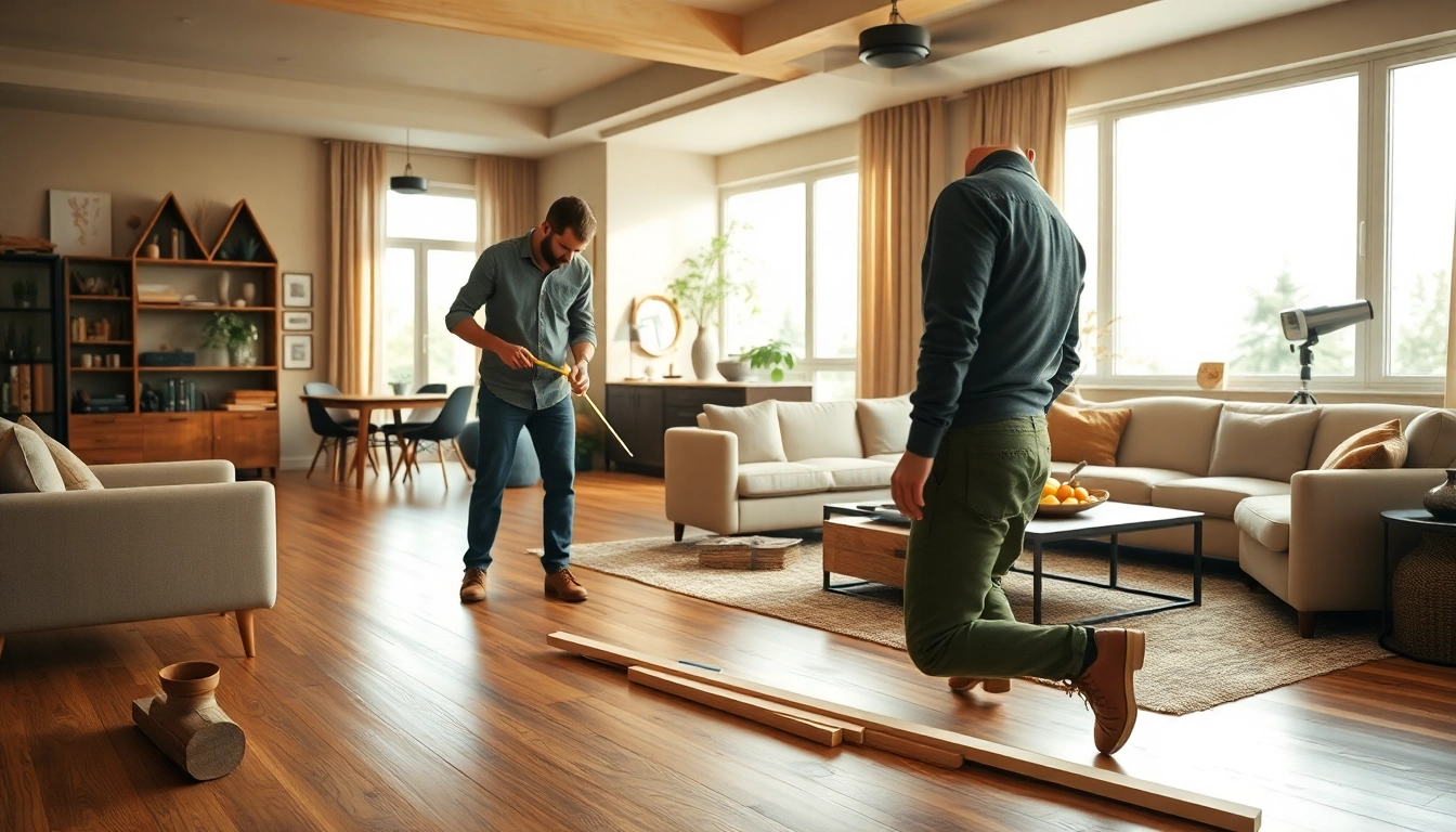 Transform your home renovation with modern design elements and natural light in a cozy living room.