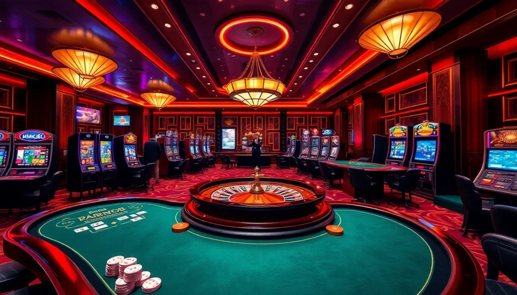 Engage with the vibrant ambiance of Trang Chủ MM88 online casino featuring exciting gaming elements.