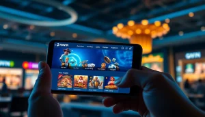 Experience the excitement of 78WIN, showcasing various online casino games in a modern interface.