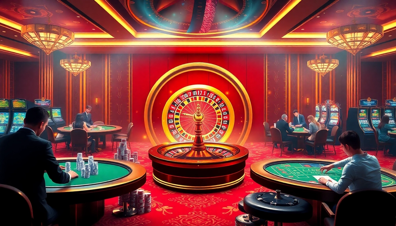 Players enjoy high-stakes games at nhà cái tg88’s vibrant casino, featuring roulette and poker.