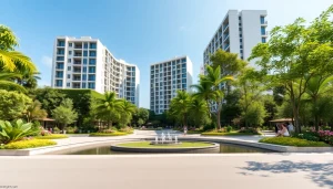 Visual of the Tampines Street 95 EC showcasing luxury design and lush surroundings, illustrating modern living.