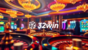 Engage with the dynamic atmosphere at nhà cái 32win as you enjoy thrilling casino games.
