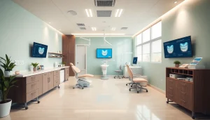 Dental clinic showcasing 歯並び 矯正 おすすめ treatments, featuring modern equipment and a welcoming atmosphere.