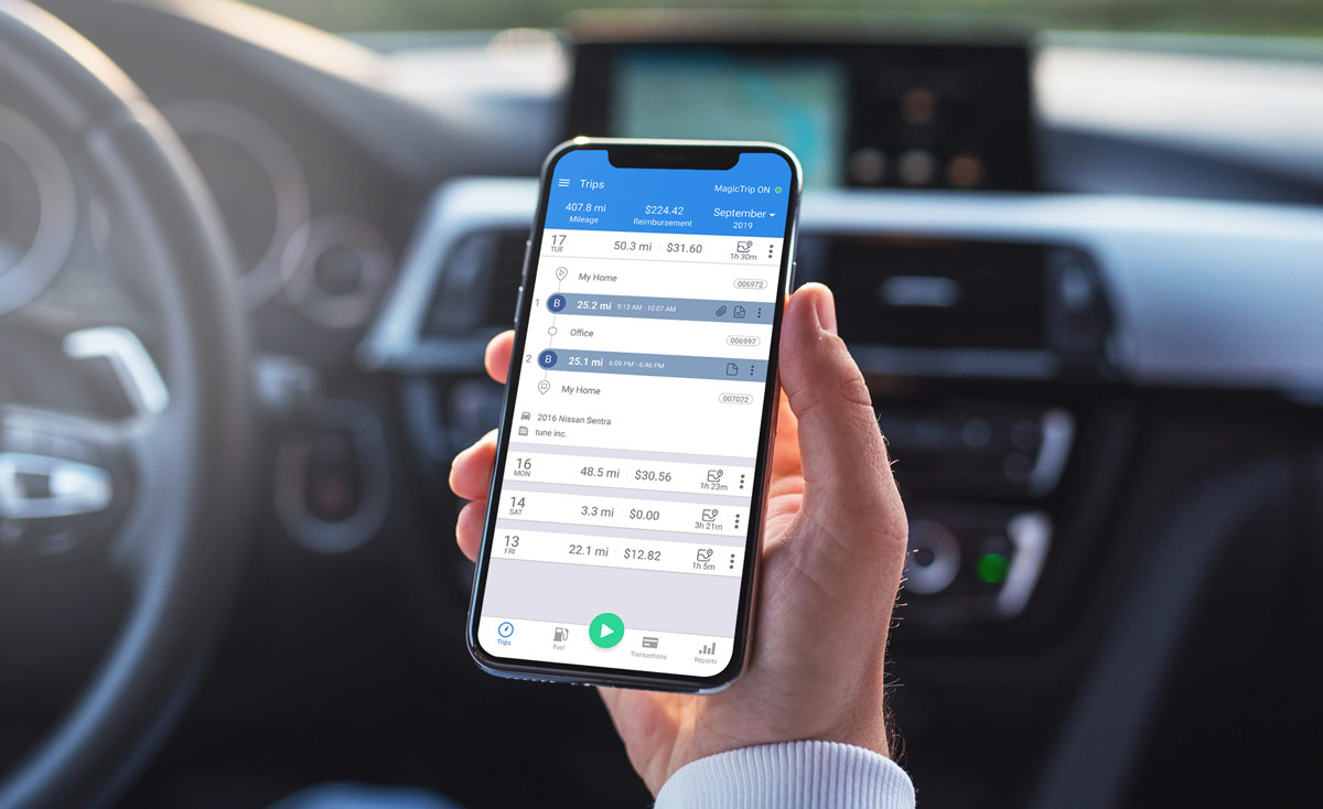 IRS Mileage Reimbursement Tripbook – Accurate Mileage Reports Every Time