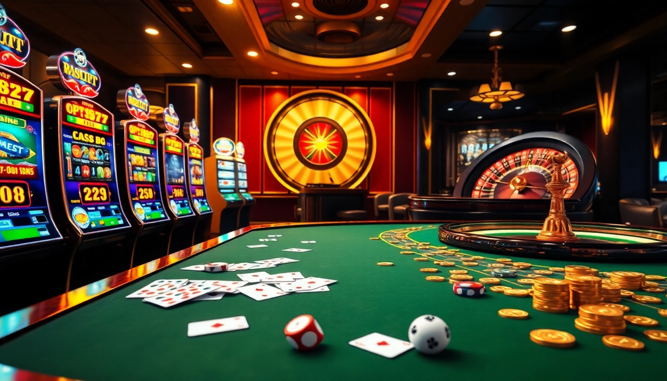 Engage in high-stakes thrills at slot depo 5k with vibrant slot machines and exciting gameplay.