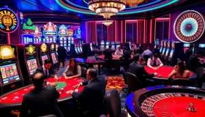 Players enjoying thrilling games at XX88 casino, showcasing excitement and winning opportunities.