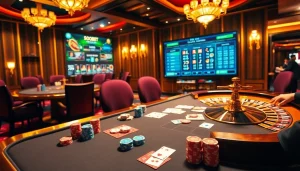Engage in thrilling poker with link alternatif sbobet in a vibrant casino atmosphere.